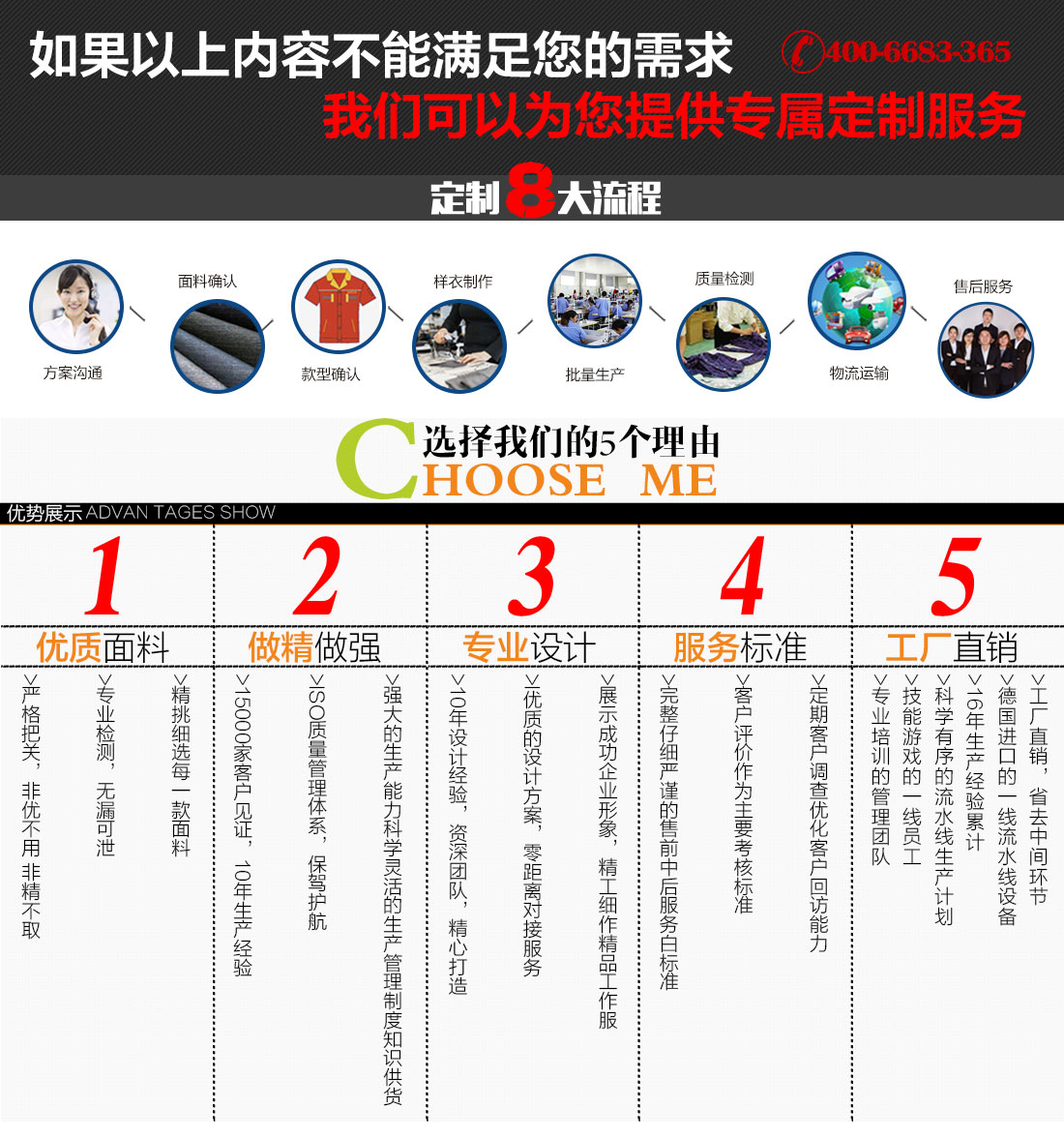 员工哪里有卖工作服款式定制流程